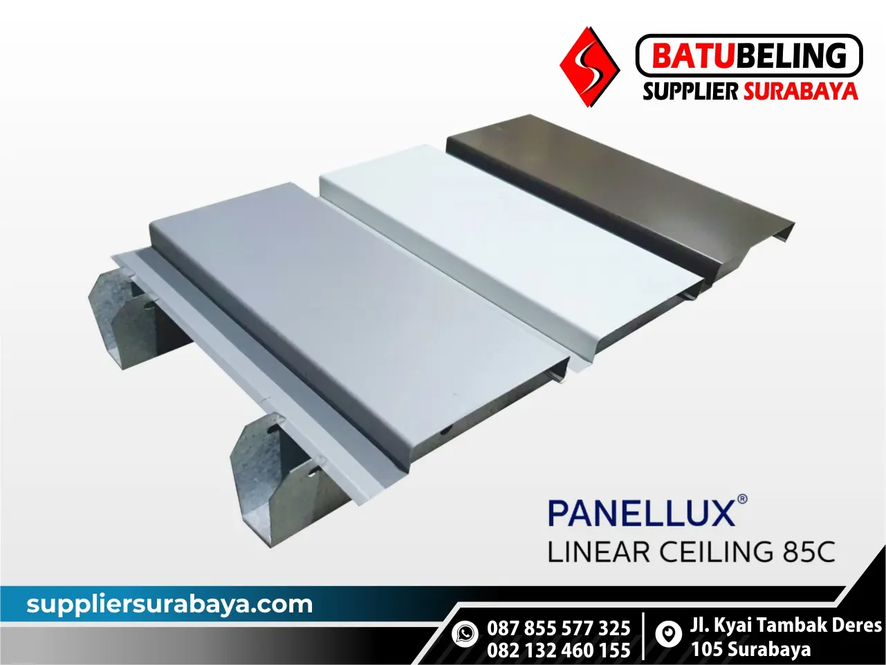 PANELLUX Metal Ceiling Linier 85C